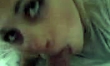 Look at This Sweet Blonde Sucking My Big Cock in POV