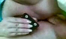 Slutty Babe And Her Boyfriend Play With Big Anal Toys