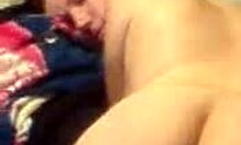 look at this sexy teen posing in bed for her boyfriend