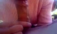 I showd my girlfriend how to suck bfs cock proper in public outdoor.