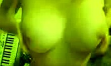 russian diva showing her big natural tits in a homemade clip 😘