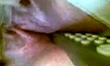 i'm masturbating her pussy with a remote control device