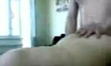 damn, this Russian teen rocks a hot amateur threesome