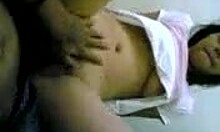 check out this slutty indian teen's hairy pussy on display