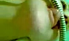 Buxom blonde diva bathes and sucks cock in bathroom