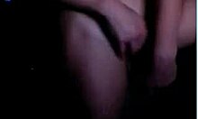 Lonely Girlfriend Boldly Dildos Her Shaved Pussy On Web Chat