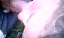 amateur girlfriend sucks boyfriend's thick cock outdoors in pov