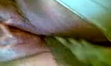 i'm masturbating her pussy with a remote control device