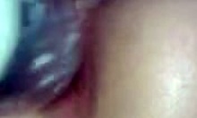 Horny dude just drills his asshole with a deodorant.