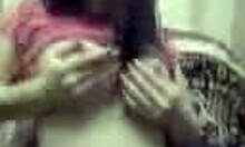 kinky teen sweetie showing her amazing boobs