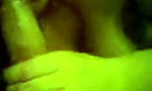 pretty black haired girlfriend gobbles big cock 😏