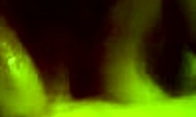 pretty black haired girlfriend gobbles big cock 😏