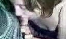 Ravishing Amateur Slut Blows Dudes Hard Penis On Sofa