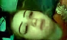 Tired Amateur Girlfriend Rests After Private Session