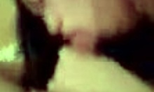 Attractive Brunette Gives Blowjob Then Doggystyle In Bedroom