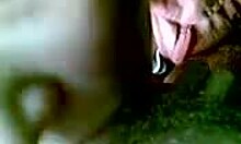 Hot babe deepthroats big cock in an amateur clip with pov couple action 😘