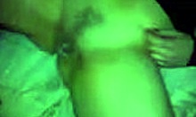 Girlfriend sharing intimate moments in bed