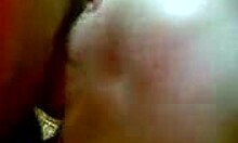 Girlfriend gags on boyfriend's small 18+ cock deep
