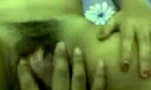 Hot Girlfriend Moaning On Bed With Natural Tits