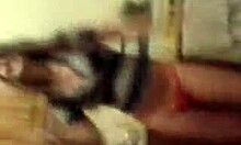 Sexy Amateur Brunette Dancing Striptease And Showing Firm Tits