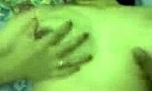 Hot Girlfriend Moaning On Bed With Natural Tits