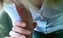 Irresistible Blonde Sucks Big Pole In Jeans