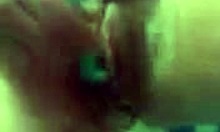 Wow, buxom amateur princess shaves her hairy wet cunt!