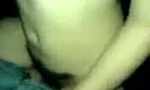 I love watching this short haired brunette amateur cutie suck her boyfriend's cock while naked in their teen 18+ couple scene.