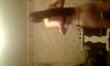 adorable teen stripping naked and dancing solo at home 😍