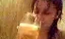 Teen brunette says, 'Watch me suck and ride'