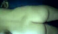 Horny slut spreads ass and fingers herself