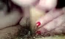 Guy Films His Chubby Girlfriend Choking on Cock