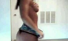 Slutty teen 18+ wearing fishnet stockings dances on cam thong homemade dancing amateurs webcam cute lingerie teasing