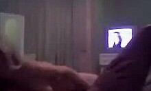 Does the blonde girlfriend suck and lick?