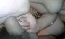 Chubby girlfriend sucks cock in POV before getting fucked hard.