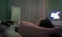 Does the blonde girlfriend suck and lick?