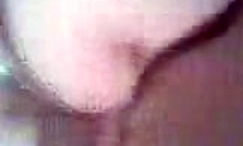 Redhead cutie MOANS as she's POUNDED HARD from behind in POV.