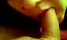 The Pretty Brunette Amateur Feels Excited Sucking Hard Cock In Stockings During Homemade Session