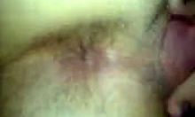 Horny slut spreads ass and fingers herself