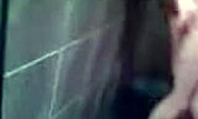 naked couple pounding hard in bathroom, moaning loudly