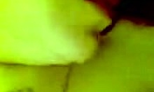 Busty amateur girlfriend receives rough pounding on shaved pussy