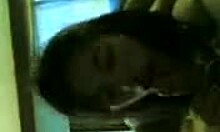 Cute girlfriend enjoys oral attention from boyfriend