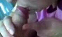 hey, see this young teen sucking boyfriend's cock skillfully in pov