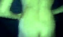 Horny slut spreads ass and fingers herself