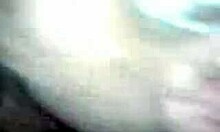 Kinky girl munches on cock in close-up while being filmed, intriguing contrast