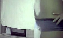 Two lesbians feel intense passion groping and teasing with dildo on cam