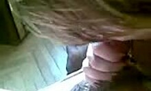 Chubby blonde slut sucking her man off in POV, isn't that hot?
