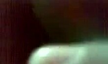 gosh, this giggling brunette girlfriend gives such a sloppy blowjob! 😜