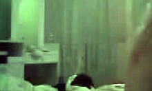 Does the blonde girlfriend suck and lick?