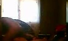 Moaning Brunette Teen Sucks Cock Eagerly Before Getting Pounded Doggy Style on the Bed